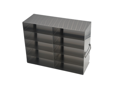 Upright Stainless Steel Freezer Drawer Racks for 2″ Cardboard