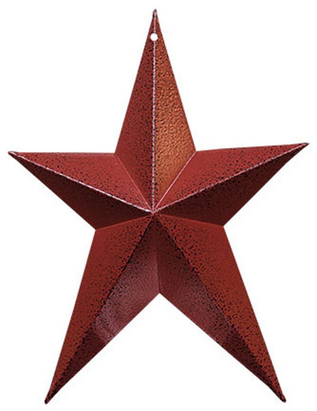 Burgundy Whimsical Star - 8" G73458KRB By CWI Gifts