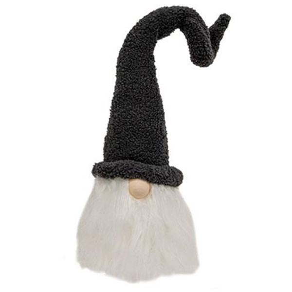 Large Plush Santa Gnome W/Gray Hat GADC2031 By CWI Gifts