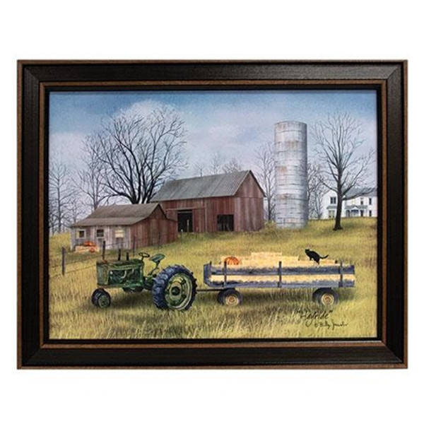 Hayride Framed Print 12X16 GCBJ12351216 By CWI Gifts