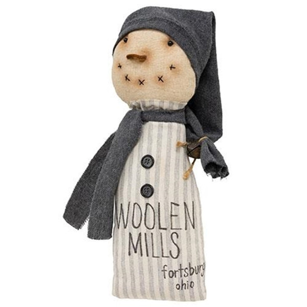 Woolen Mills Snowman Doll GCS38453 By CWI Gifts