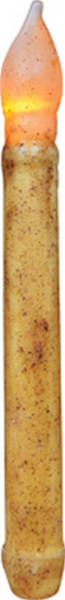 9" Burnt Ivory Led Taper G84005 By CWI Gifts
