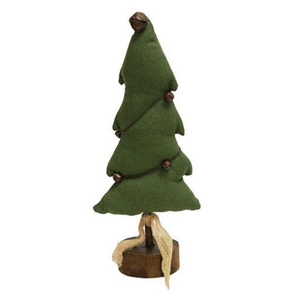 Fabric Christmas Tree With Bells GCS38651 By CWI Gifts