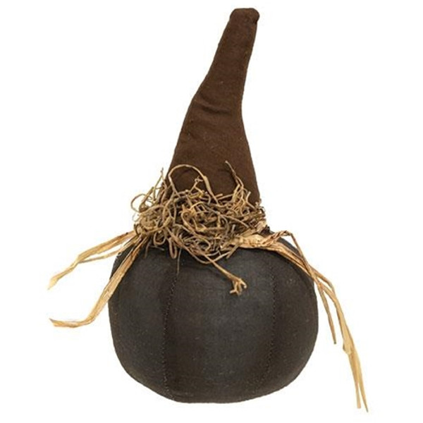 *Primitive Black Pumpkin 4" GCS38666 By CWI Gifts