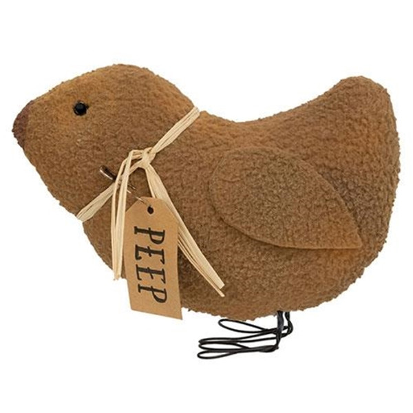 Primitive Stuffed Grungy Peep Chick GCS38771 By CWI Gifts