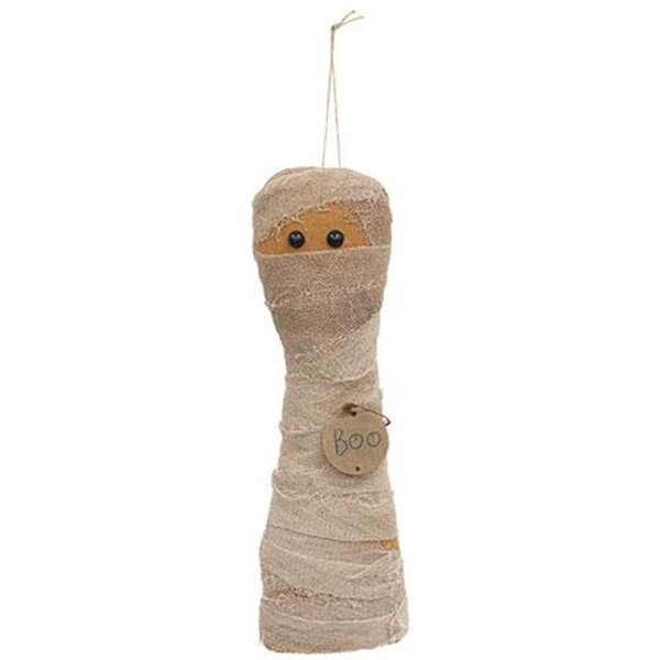 Primitive "Boo" Mummy Hanger GCS38821 By CWI Gifts