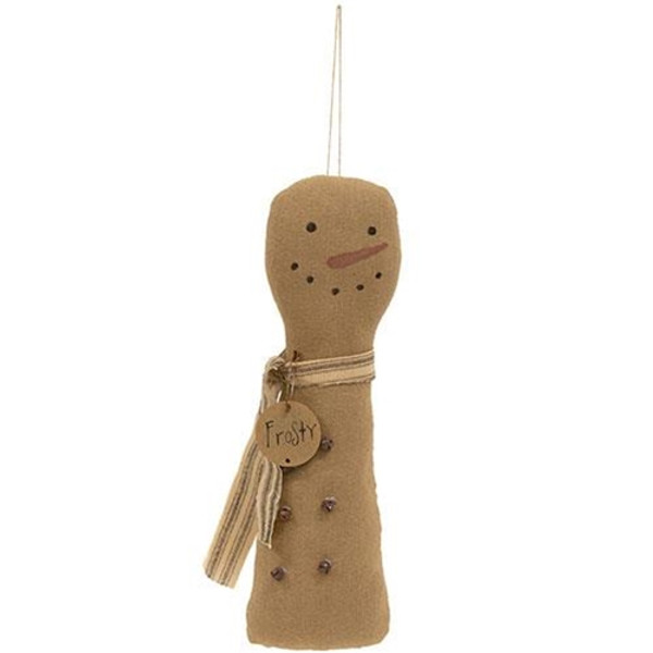 Primitive Frosty Jingles Snowman Hanger GCS38824 By CWI Gifts