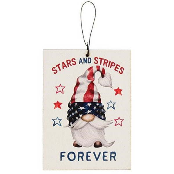 *Stars And Stripes Forever Gnome Ornament GFPP00120 By CWI Gifts