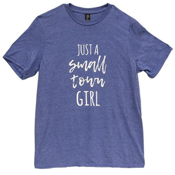 *Small Town Girl T-Shirt Heather Blue Xxl GL109XXL By CWI Gifts