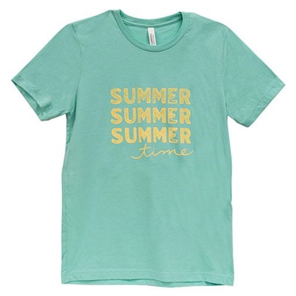 Summer Time T-Shirt Heather Mint Small GL135S By CWI Gifts