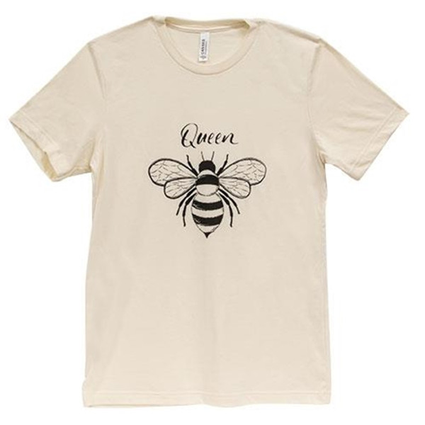 Queen Bee T-Shirt Heather Natural Xl GL137XL By CWI Gifts