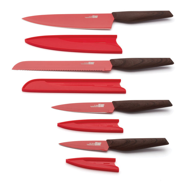 4-Piece Cutlery Set Red ERI0100QRDRI4D By Lenox