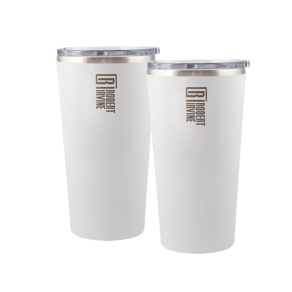 Robert Irvine 20Oz White Highball Tumbler Each - Set Of 2 ERI028NEHWTR2 By Lenox