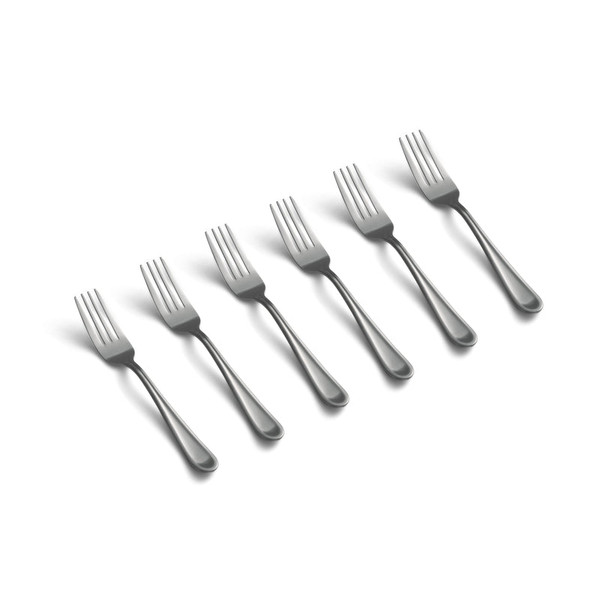 Malibu Satn 18/0 6-Piece Salad Fork 3207R4HCG04 By Lenox