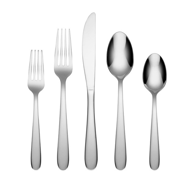 Jude Mirror 18/0 Stainless Steel 20-Piece Flatware 347920CNW12R By Lenox