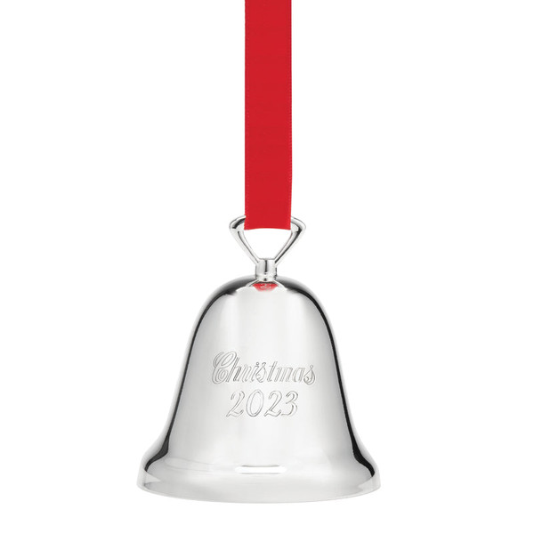 2023 Silverplate Christmas Annual Bell 894800 By Lenox