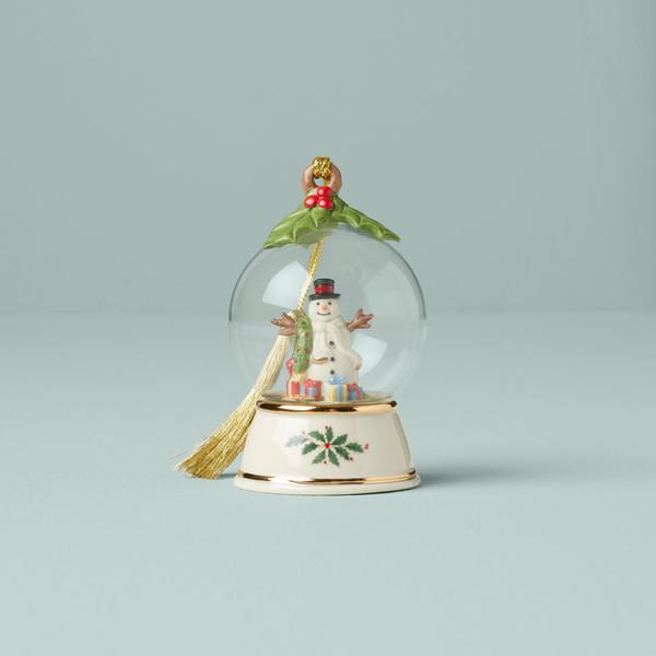 Snowman Globe Ornament 894990 By Lenox
