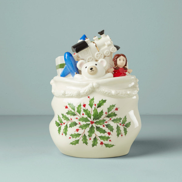 Holiday Figural Cookie Jar 895043 By Lenox