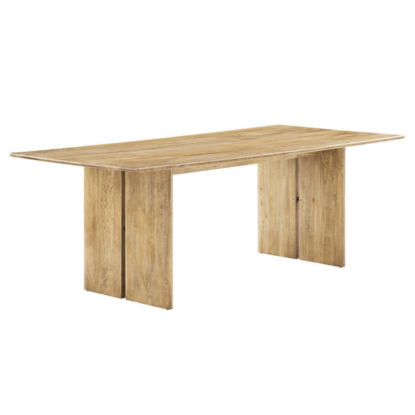 Modway Amistad 86" Wood Dining Table - Oak EEI-6340-OAK