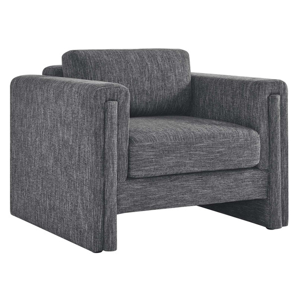 Modway Visible Fabric Armchair - Gray EEI-6373-GRY