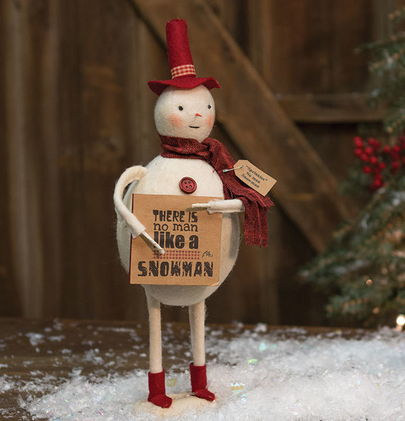Sprinkles "No Man" Snowman G90225 By CWI Gifts