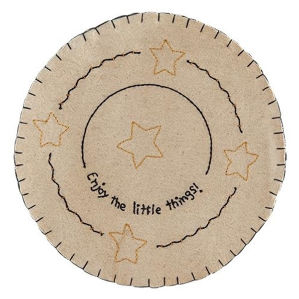 Star Candle Mat G90241 By CWI Gifts