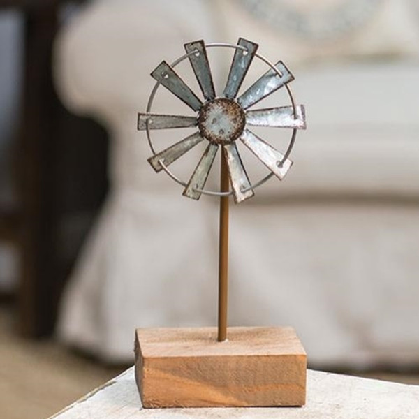 Windmill Finial - 8" G90292 By CWI Gifts