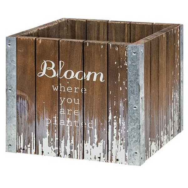 Bloom Where You'Re Planted Box G90412 By CWI Gifts