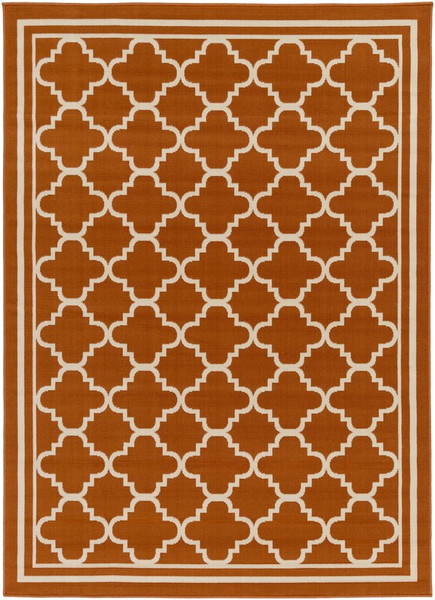 Surya Marina Machine Made Orange Rug MRN-3012 - 3'11" x 5'3"