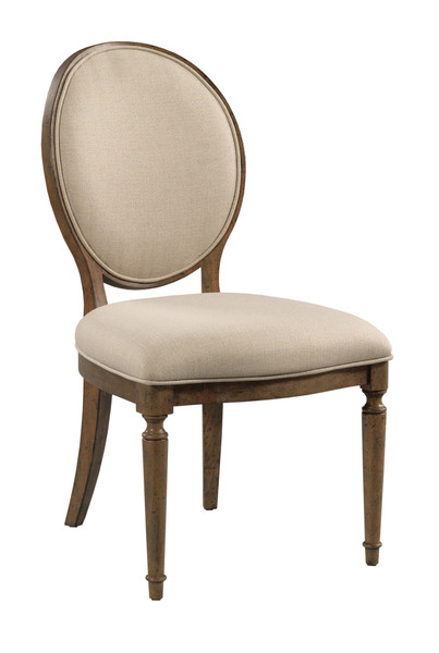 Kincaid Ansley Cecil Oval Back Upholstered Side Chair 024-636