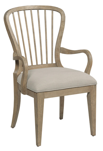 Kincaid Urban Cottage Larksville Spindle Back Arm Chair 025-637