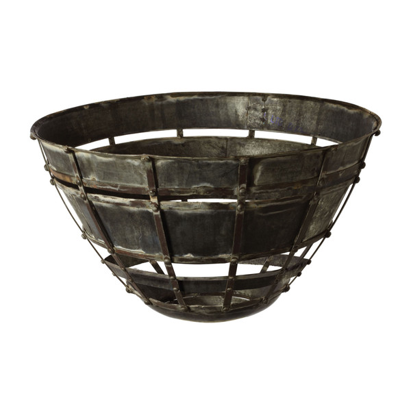 Elk Colossal Fortress Bowl - Distressed Silver 135005