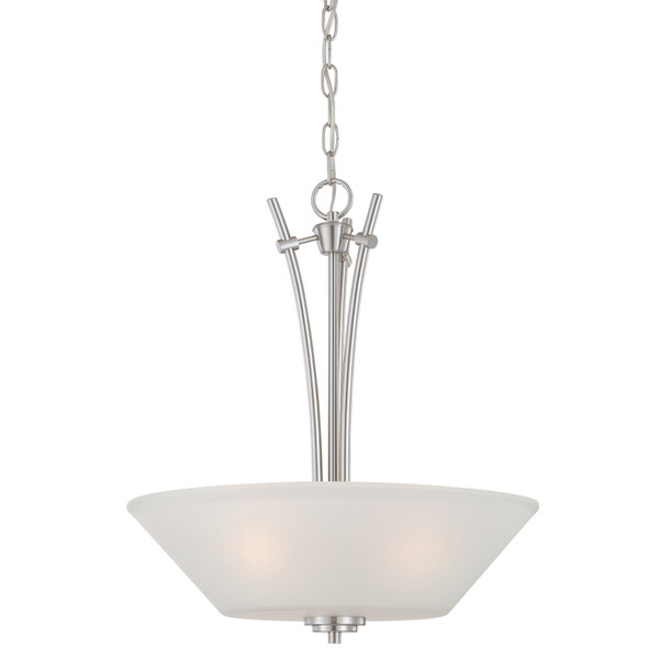 Elk Pittman 18'' Wide 3-Light Pendant - Brushed Nickel 190061217