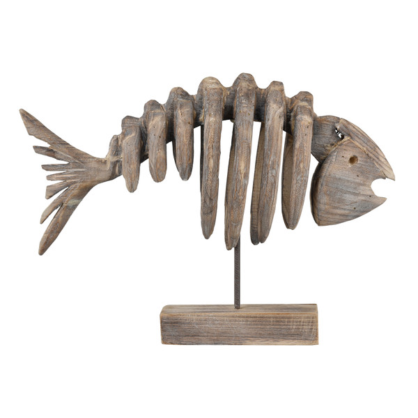 Elk Bone Fish Decorative Object 2181-111
