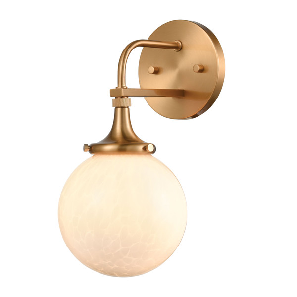 Elk Beverly Hills 12'' High 1-Light Sconce - Satin Brass 30141/1