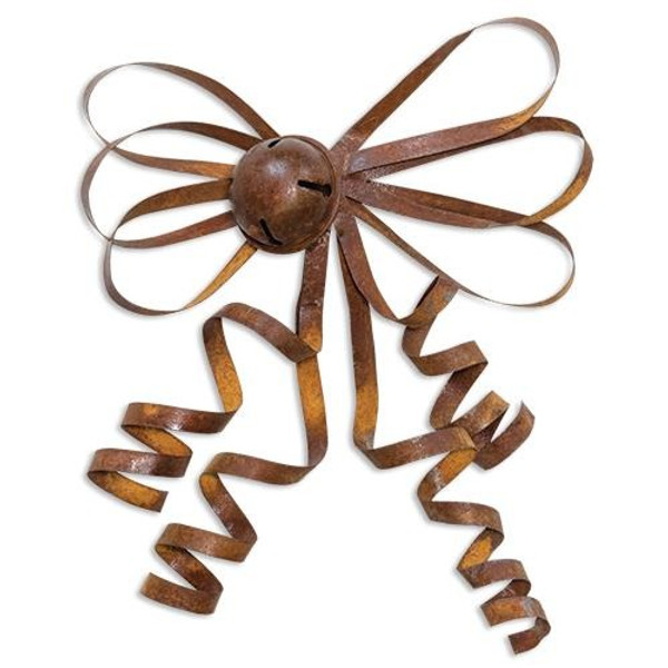 Rusty Bow Ornament GC16721 By CWI Gifts