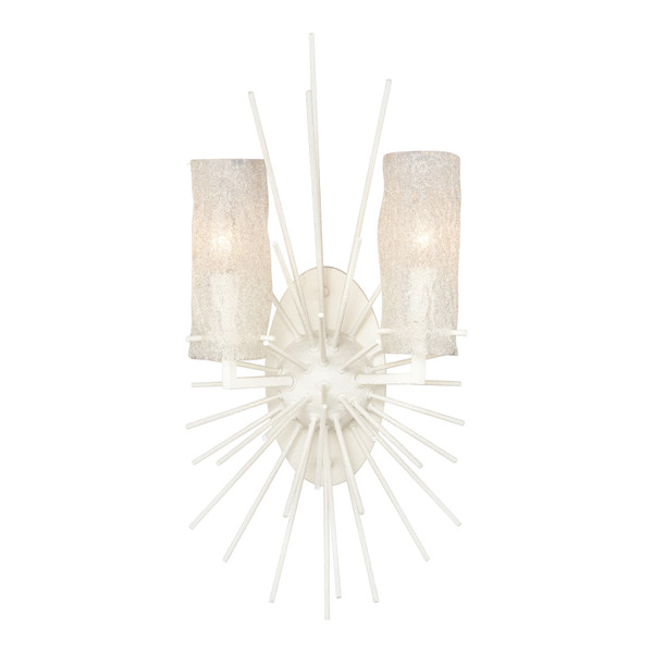 Elk Sea Urchin 21'' High 2-Light Sconce - White Coral 82081/2