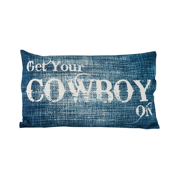 Elk Get Your Cowboy On 20X12 Pillow 904301