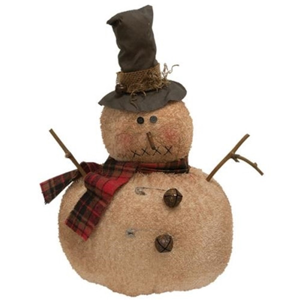Jingle Bell Snowman Doll GCS37289 By CWI Gifts