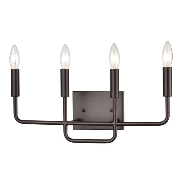 Elk Park Slope 18.5'' Wide 4-Light Vanity Light - Oil Rubbed Bronze CN330411