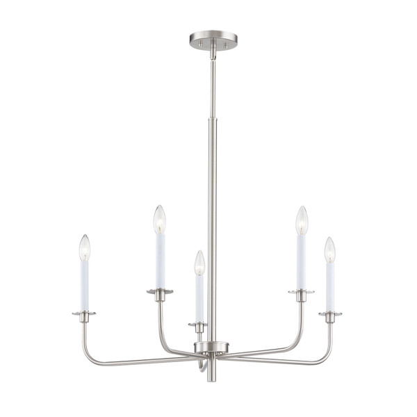 Elk Lexington Green 30'' Wide 5-Light Chandelier - Brushed Nickel CN341522