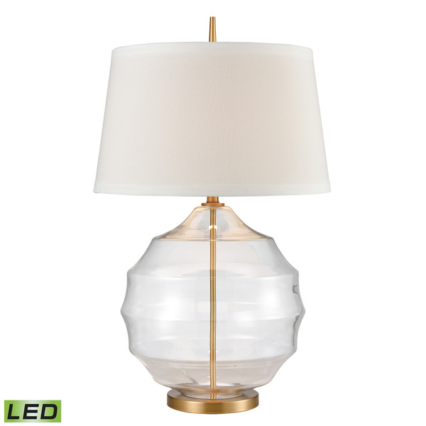 Elk Nest 33'' High 1-Light Table Lamp - Clear - Includes Led Bulb D4319-LED