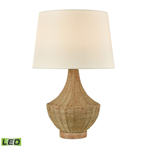 Elk Rafiq 22'' High 1-Light Outdoor Table Lamp - Natural - Includes Led Bulb D4545-LED