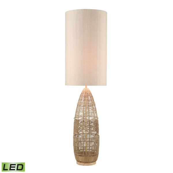 Elk Husk 55'' High 1-Light Floor Lamp - Natural - Includes Led Bulb D4554-LED