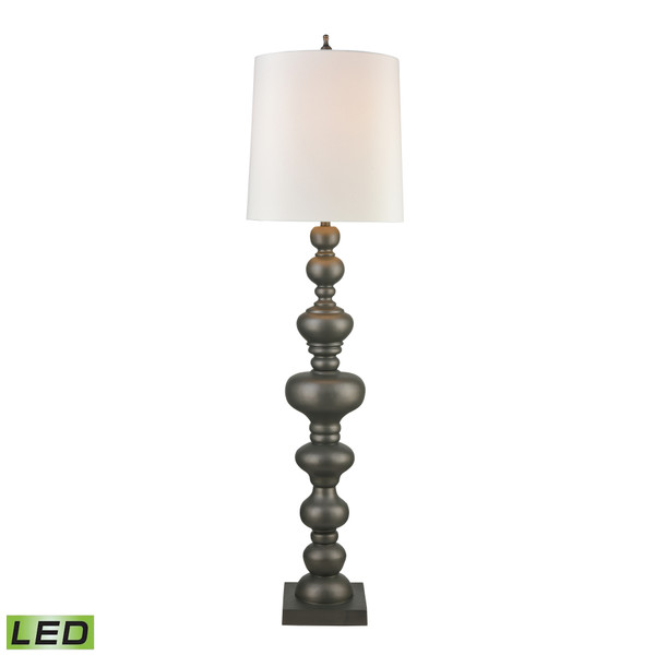Elk Meymac 74'' High 1-Light Floor Lamp - Pewter - Includes Led Bulb D4636-LED