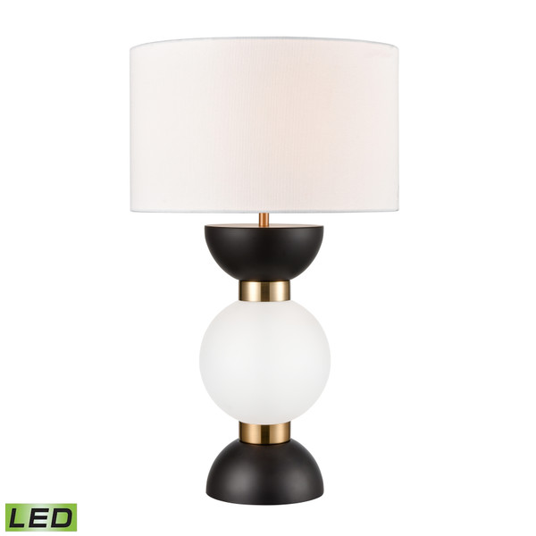 Elk Softshot 28'' High 1-Light Table Lamp - Black - Includes Led Bulb D4673-LED