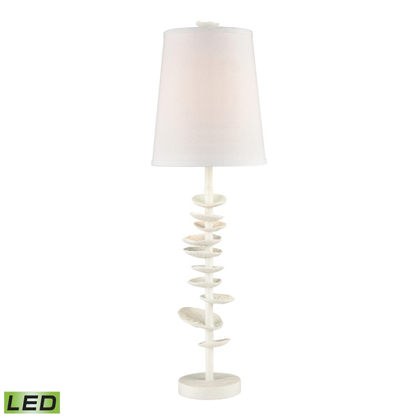 Elk Winona 33'' High 1-Light Table Lamp - Matte White - Includes Led Bulb D4699-LED