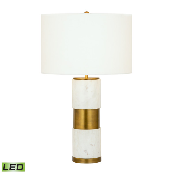 Elk Jansen 27'' High 1-Light Table Lamp - Aged Brass - Includes Led Bulb D4729-LED