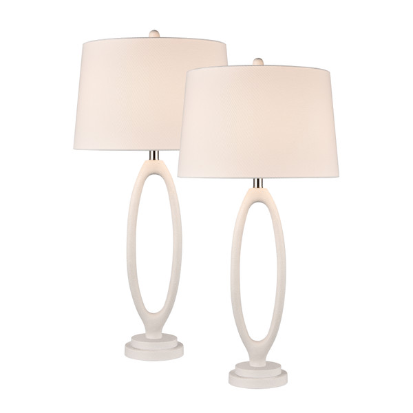 Elk Adair 34'' High 1-Light Table Lamp - Set Of 2 White H0019-10324/S2