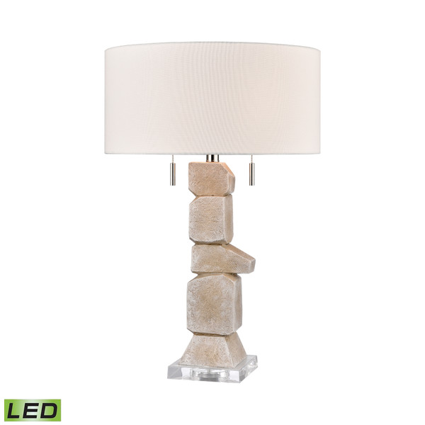 Elk Burne 26.5'' High 2-Light Table Lamp - Includes Led Bulbs H0019-10342-LED